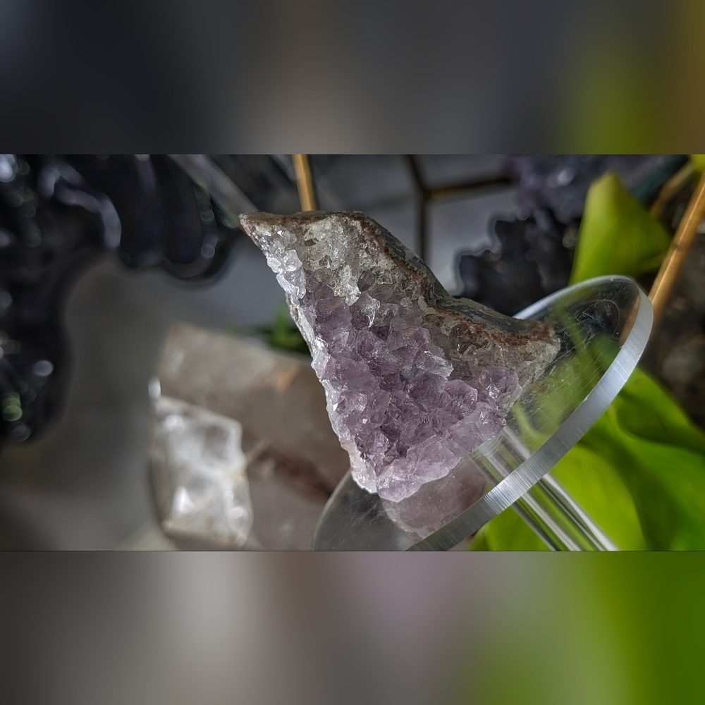 Amethyst Mini Cathedral Crystal Cluster